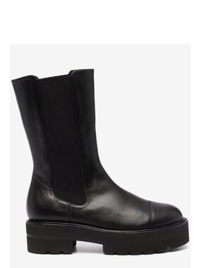 Stuart Weitzman Presley Ultralift Platform Leather boot